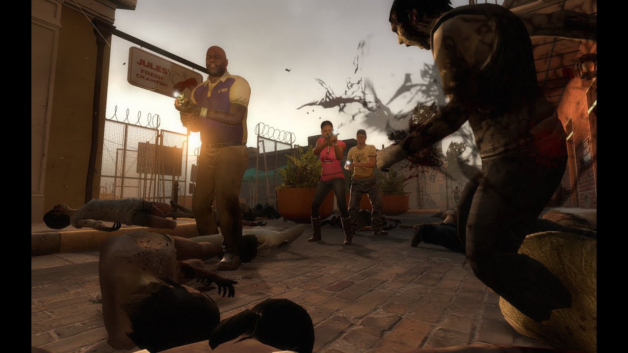 Left 4 dead 2 графика LEFT 4 DEAD 2 6ª SEASON EP 2 PARK - YouTube