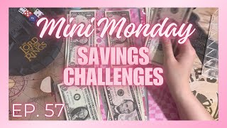 Mini Mondays 57 | Savings Challenges | Saving With $40