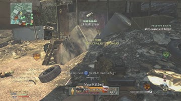 MW3: Epic 52 Gunstreak MOAB w/M4A1!