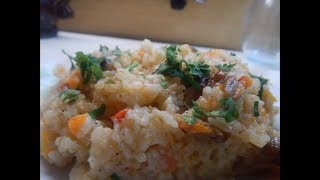 ОЧЕНЬ ВКУСНЫЙ ПОСТНЫЙ ПЛОВ С ГРИБАМИ В МУЛЬТИВАРКЕ