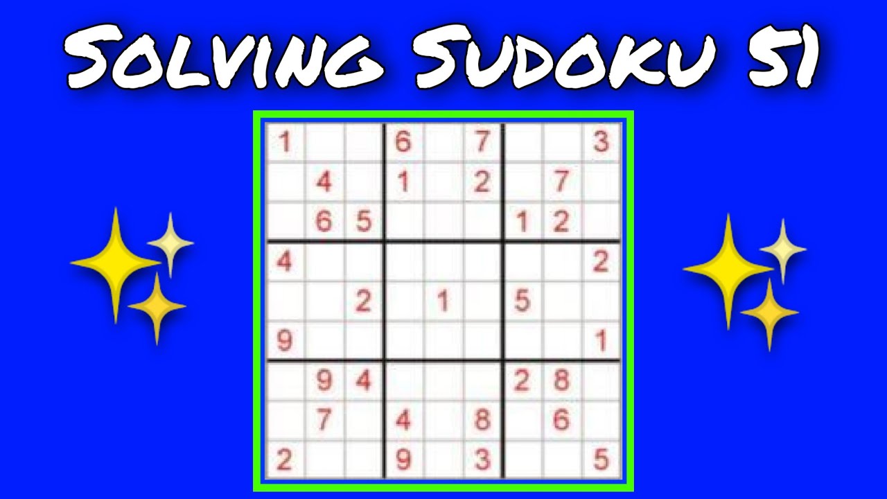 Solving Sudoku 51 14 5 2020 Indian Express YouTube