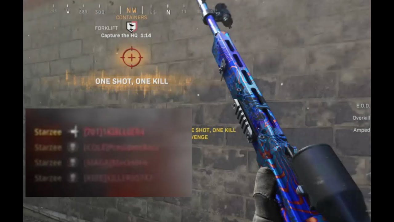 My first Call of Duty Modern Warfare Sniping Montage