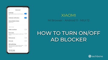 How to Turn On/Off Ad blocker - Xiaomi Mi Browser [Android 11 - MIUI 12]