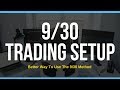 Better Way To Use 9/30 Setups For Explosive Trades