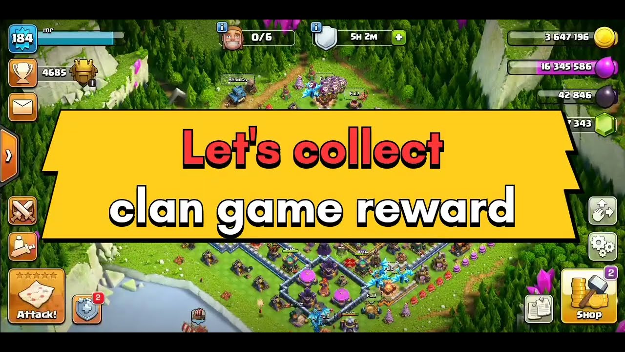 How to choose extra reward in clan games coc| clan game rewards