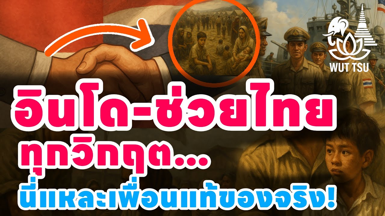 อินโดช่วยไทยทุกวิกฤต…นี่แหละเพื่อนแท้ของจริง!|WUTTSU 