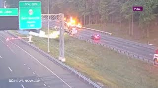 WATCH: Deadly crash shuts down I-95 in Stafford County