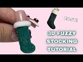 TRENDING 3D Stocking Nail Tutorial | clawsbytasmia