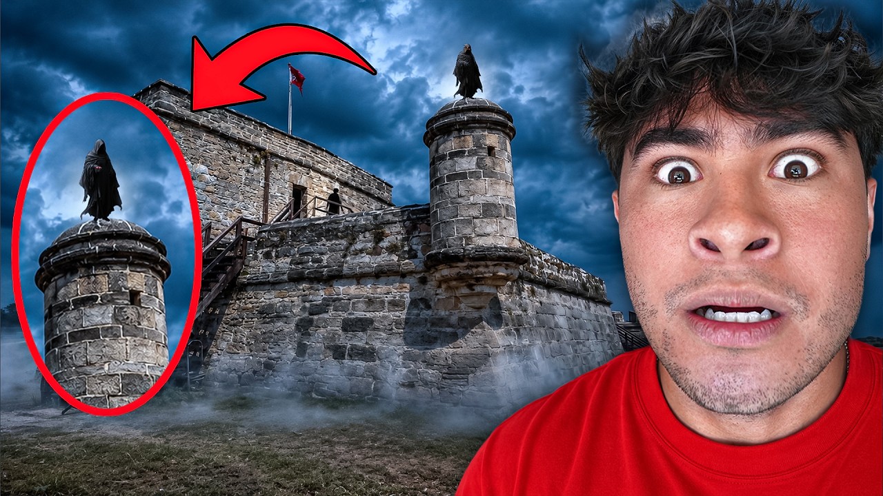 SURVIVING a HAUNTED FORT OVERNIGHT