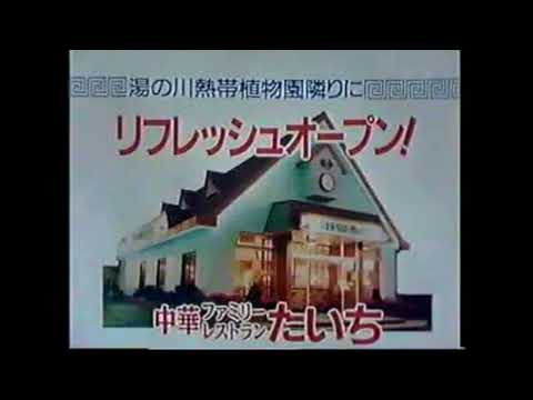 1991年　北海道ローカルCM　 中華ファミリーレストランたいち