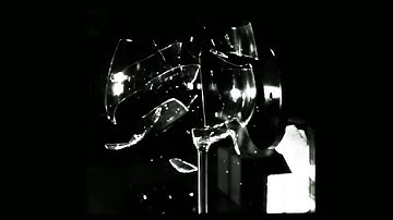 Breaking a Glass with Sound in Slow Motion | Dara O Briain
