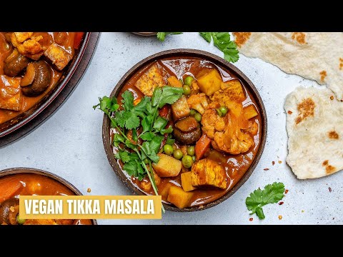 How To Make Vegan Tikka Masala With Tofu And Cauliflower - Blondelish