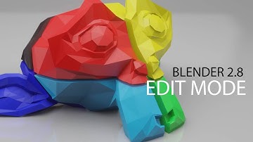 Edit Mode - Basics of Blender 2.8 - 3D Printing Design Course