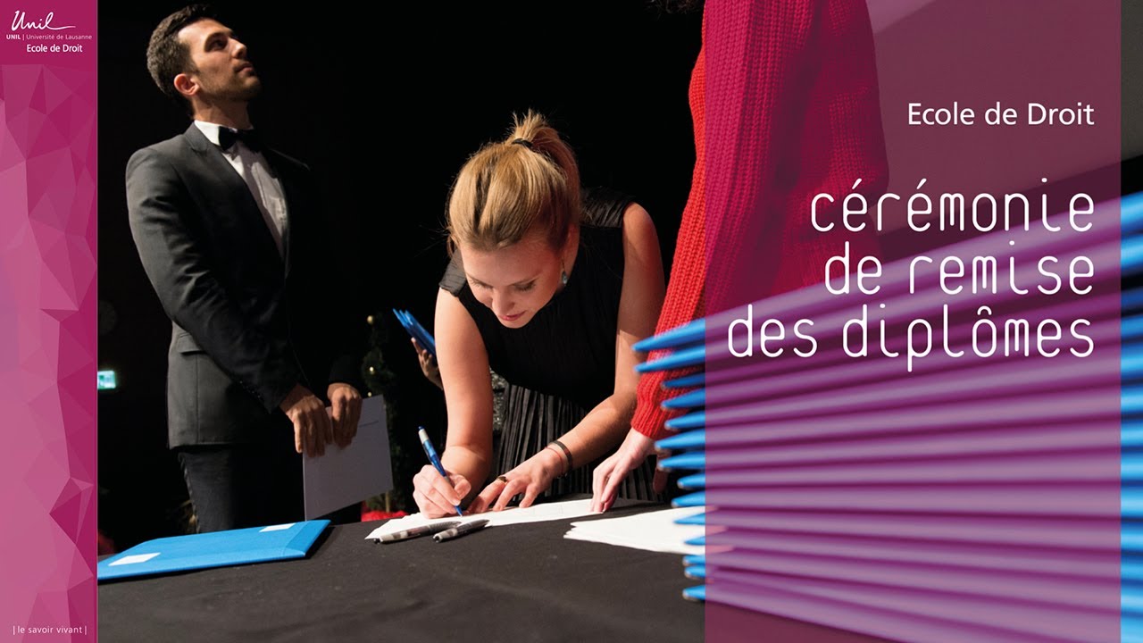 Cérémonie de remise des diplômes de l'Ecole de Droit 2024