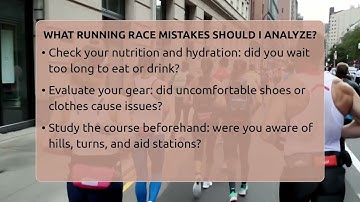 What **running Race Mistakes** Should I Analyze? - Running Beyond Limits