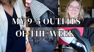 OUTFITS OF THE WEEK | 95 Corporate girl aesthetic, business casual ootd, outfits of the day