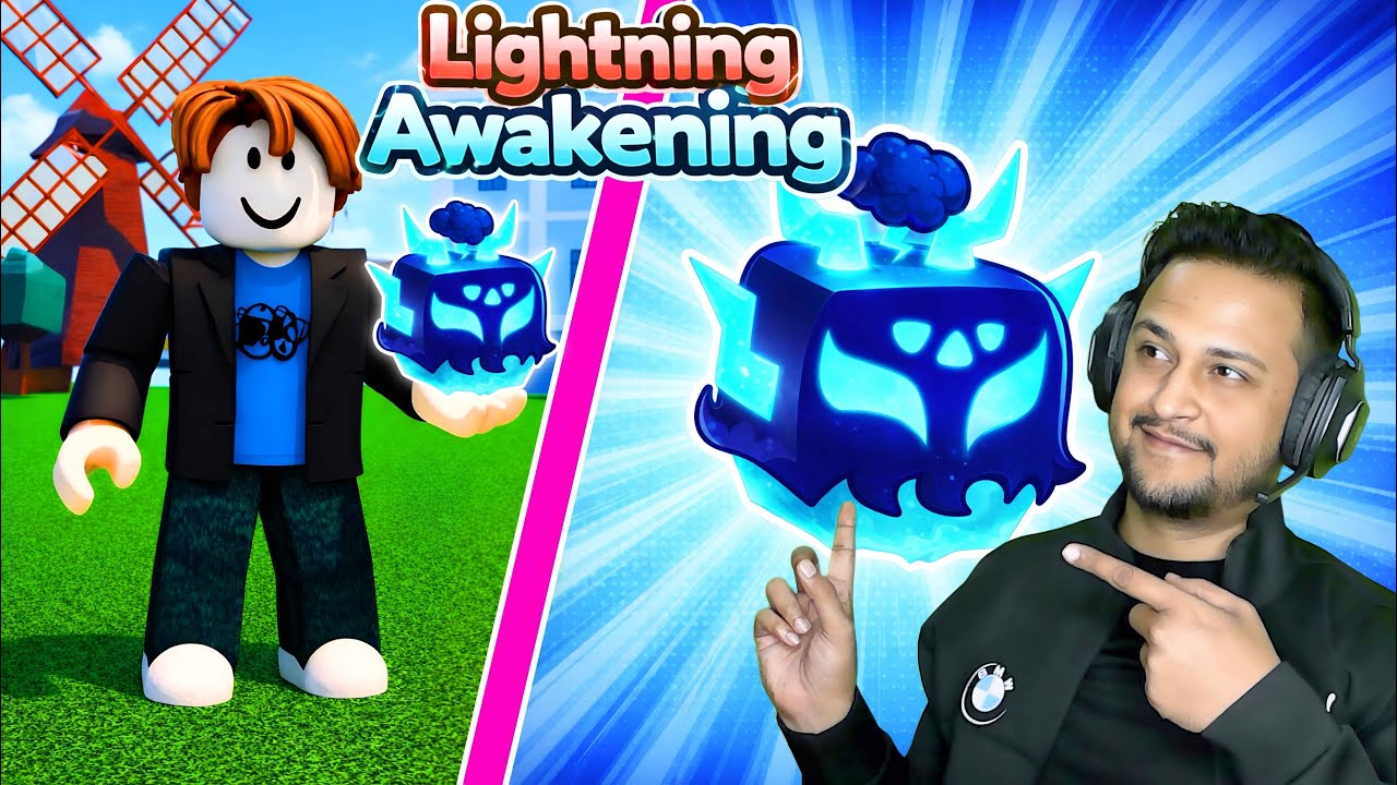 I Awakened Lightning Fruit… INSANE DAMAGE ⚡ | Blox Fruits