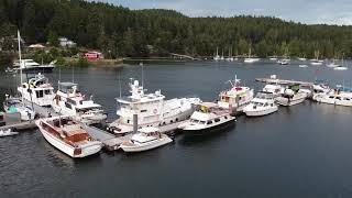 Canoe Cove Rendezvous 2024 - Port Browning View 1