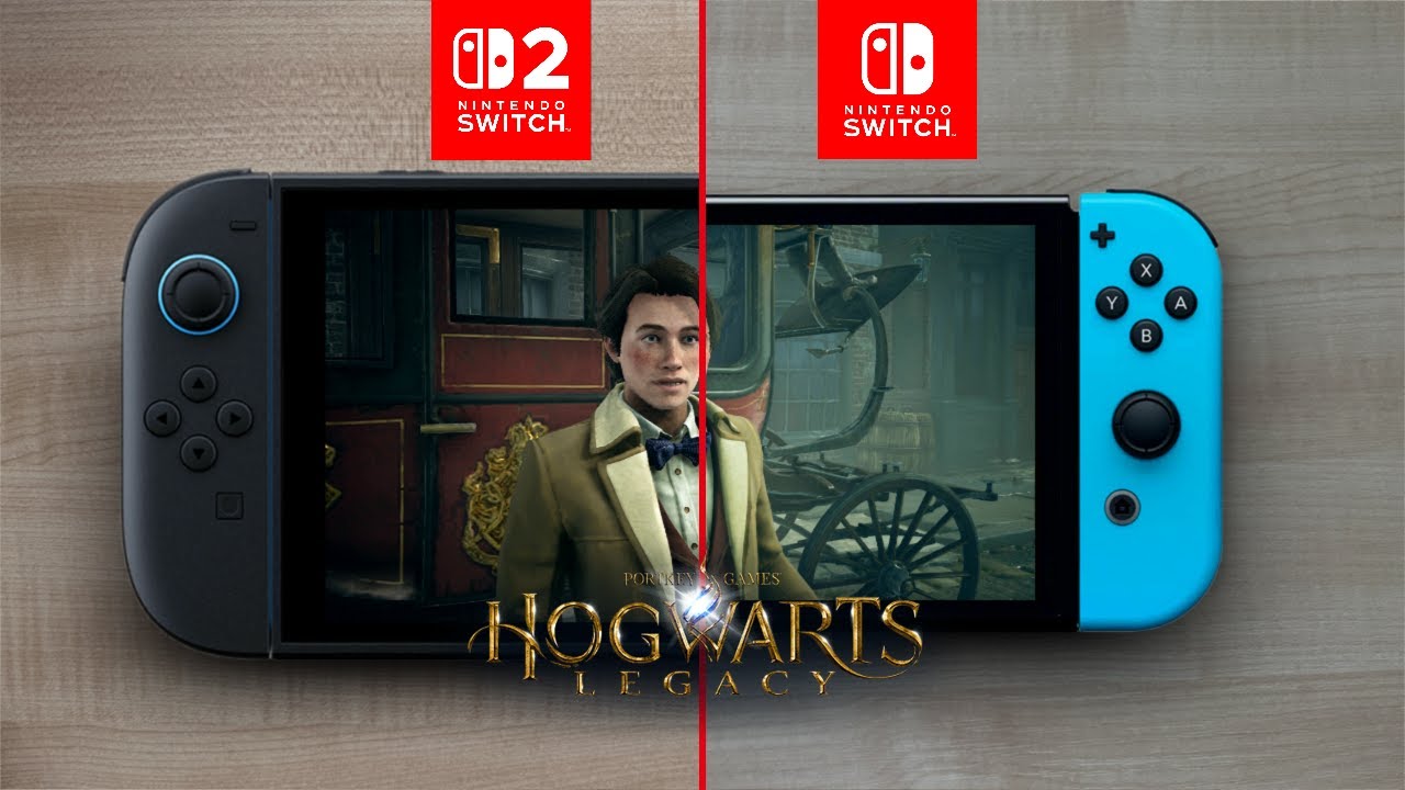 Hogwarts Legacy | Switch 2 vs Switch Oled - YouTube