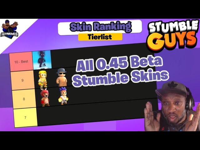Stumble Guys 046 Beta, All New Skins #fyp #stumbleguysskins #stumblen