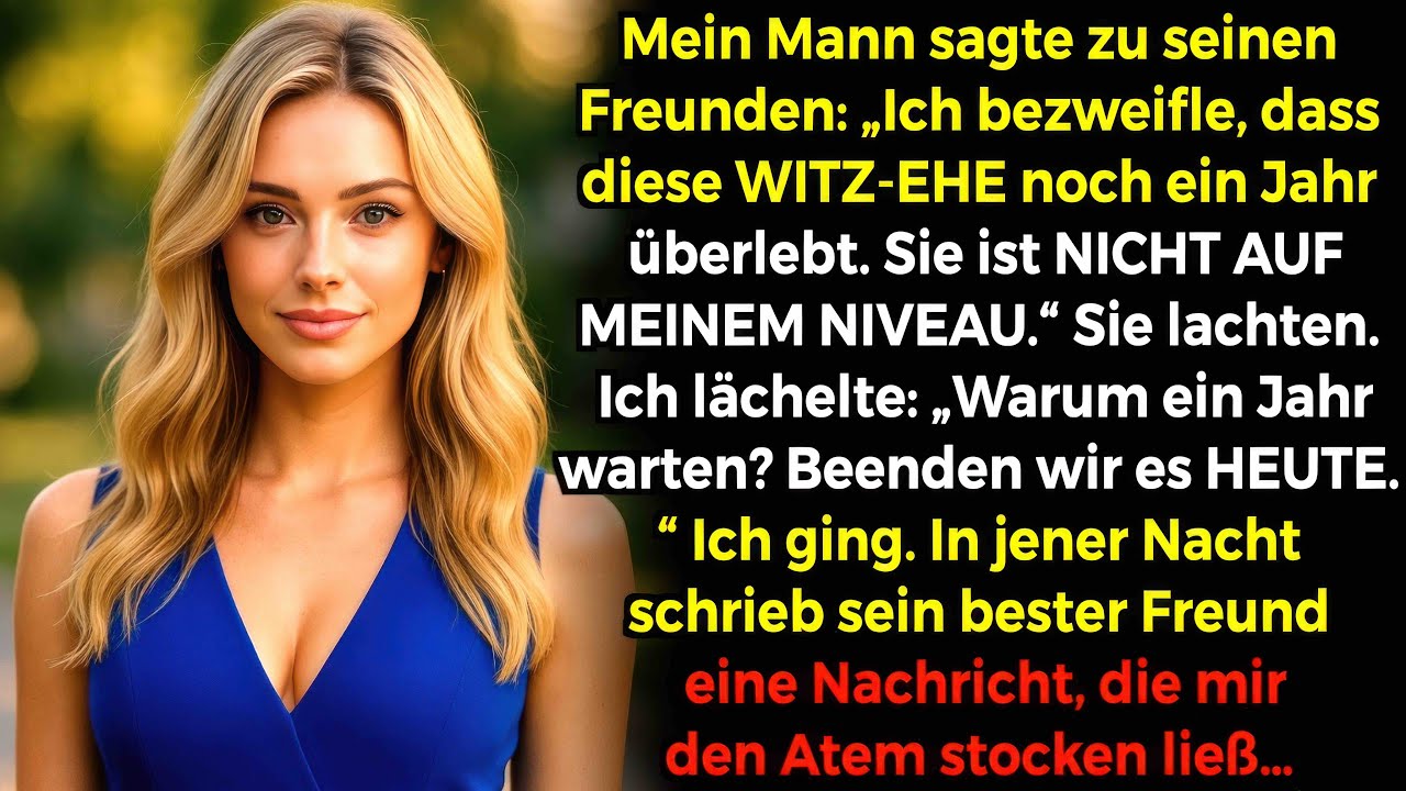 Mein Mann verspottete die Ehe beim Luxus-Dinner — ich ging und baute ein IMPERIUM, das er beneidete.