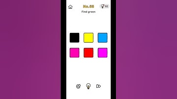 Brain out level 63 (Find green)