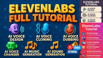 🎤 ElevenLabs Full Tutorial (2025) | AI Voice Design, Voice Cloning, Dubbing, AI Music Generation 🎧🤖
