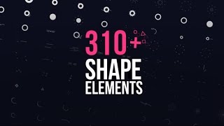 Motion Elements Pack (After Effects Template) ★ AE Templates
