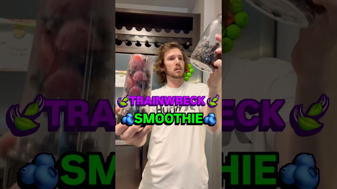 🍃Purple Trainwreck Blueberry Smoothie🫐