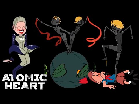 Видео: Все секретные анимации Atomic Heart All Animations - Лучшая игра