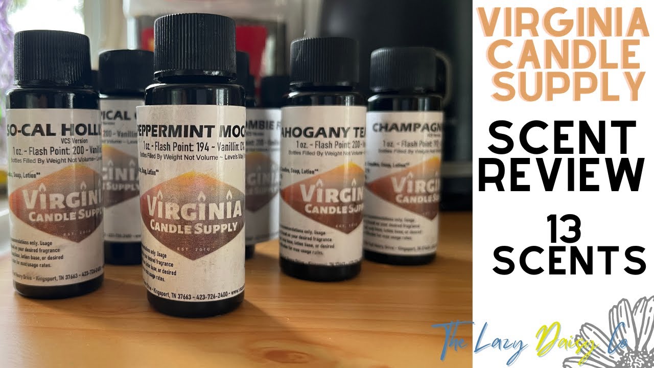 Virginia Candle Supply Scent Review YouTube