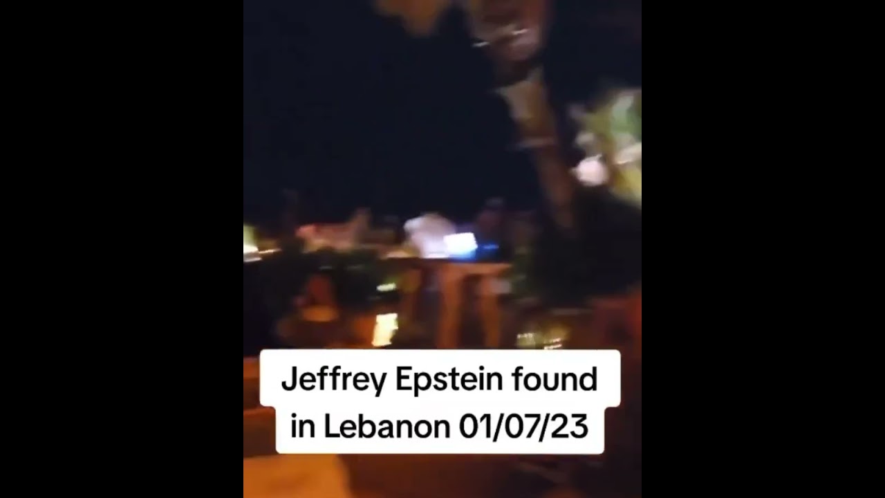 Jeffrey epstein spotted in lebanon 
