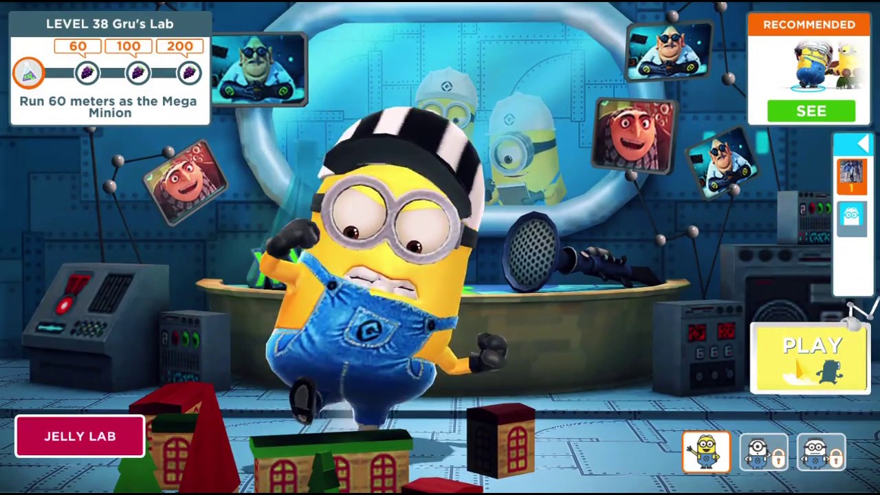 Despicable Me Minion Rush Level 38 The gru's Lab S YouTube