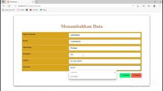CRUD Management Hotel (Booking Hotel) menggunakan PHP dan NoSQL MongoDB