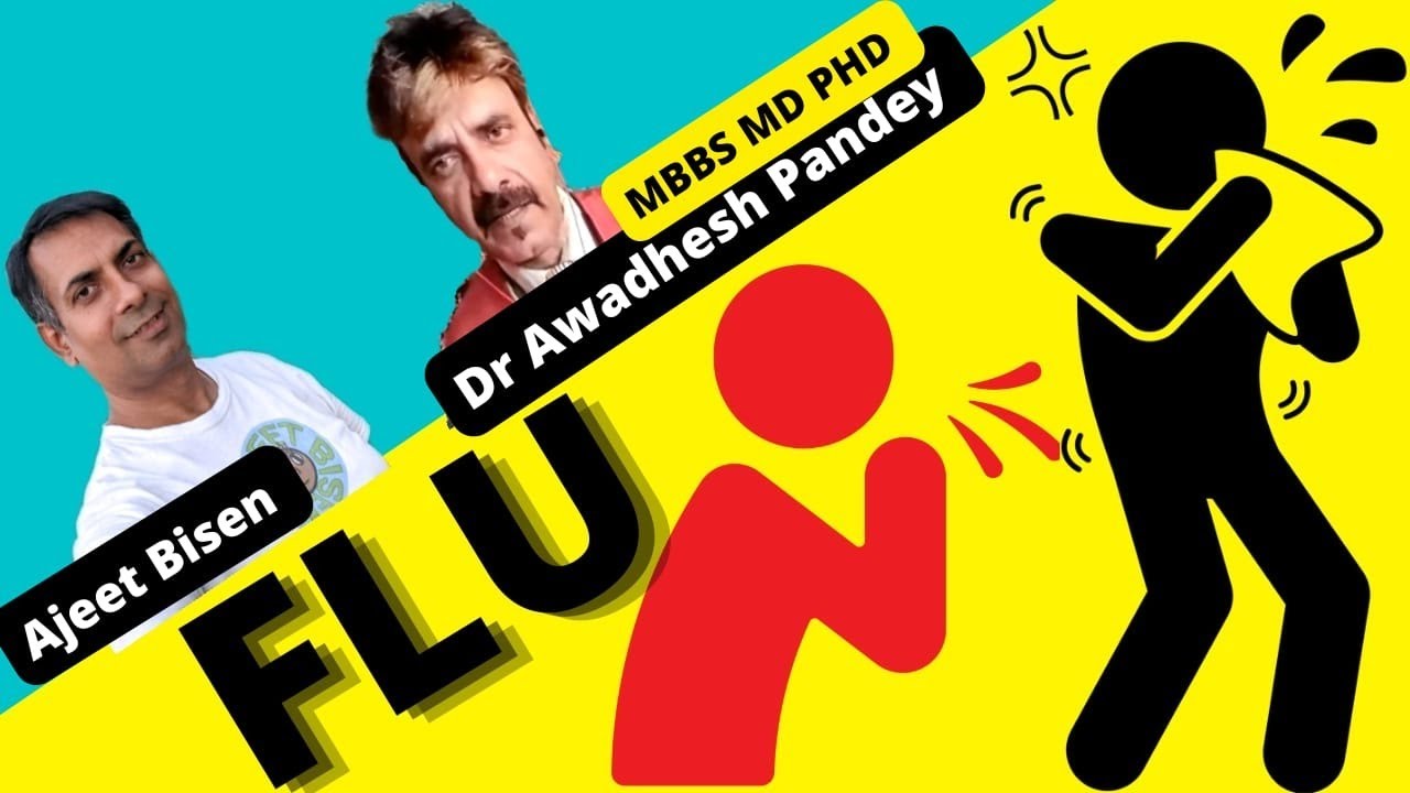 FLU 🤢 से कैसे बचें,☑️क्या करें,क्या 🚫न करें!FLU,What to do, Not to do! Dr Awadhesh Pandey#ajeetbisen