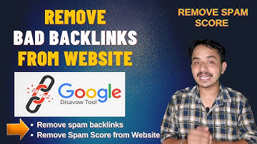 How to remove bad backlinks from my website | Remove spam backlinks | Remove spam links to wordpress