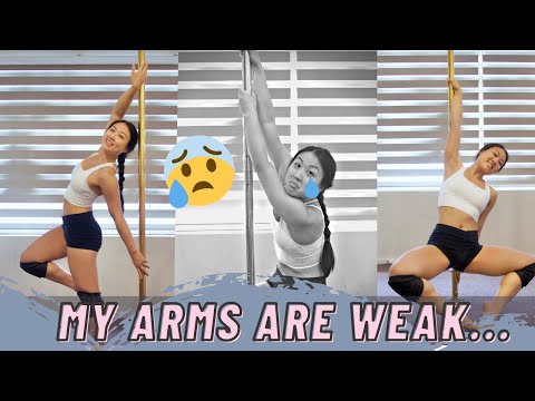 15 Pole Dance Moves for Beginners with 'Weak' Arms (Part 1