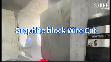 ,graphite machining,Graphite block cutting,diamond wire saw for graphite, graphite block slicing