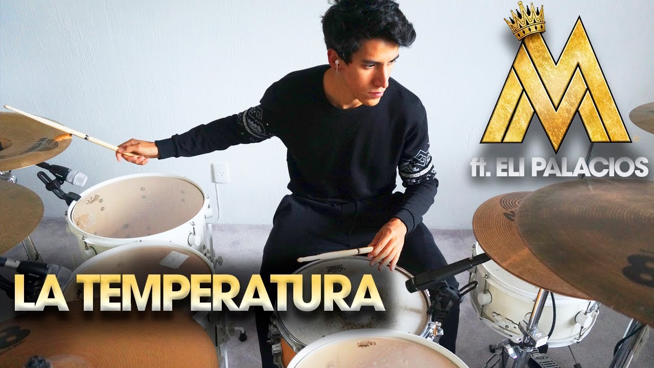 LA TEMPERATURA - Maluma ft Eli Palacios | COVER BATERÍA