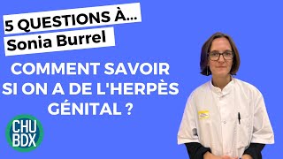 HERPÈS GÉNITAL | 5 Questions à Sonia Burrel, virologue médicale au CHU de Bordeaux