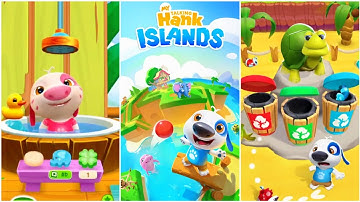 My Talking Hank Islands Gameplay Walkthrough Part 1 - Full Screen (Android/iOS)