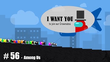 Among Us crewmates selection - Algodoo (Marble) Race