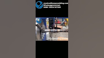 automatic tig cladding hydraulic cylinder 3 axis CNC overlay repair welding machine