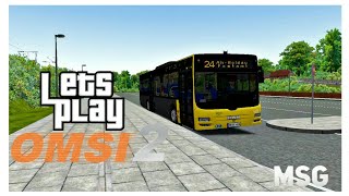 OMSI 2 ● Ahlheim_Laurenzbach Updated ( line 24 ) ● Man Lion City A37