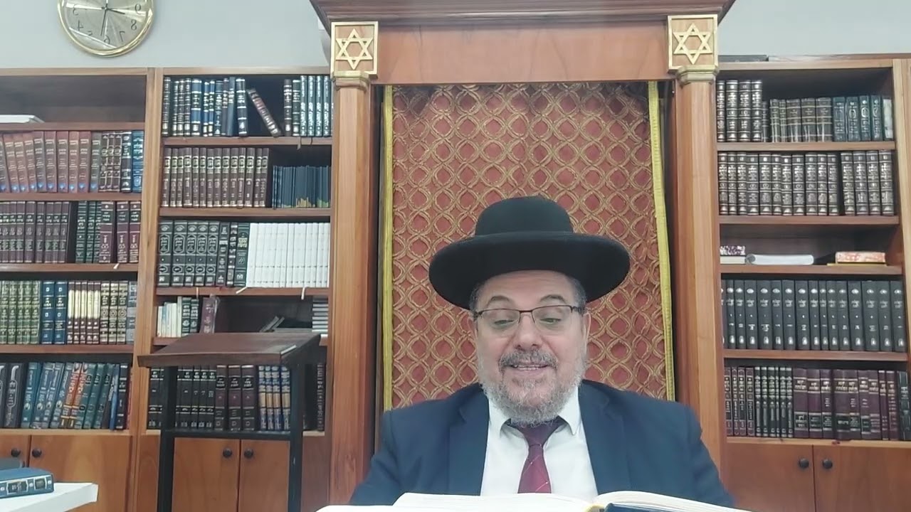 הרב שמעון ועקנין פרשת מקץ פ