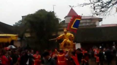 Lễ hội đặc sắc, rước vua giả Đền Sái Thụy Lôi, Thụy Lâm ,Đông Anh,Hà Nội 2