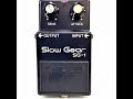 Boss Slow Gear SG 1 One Of Super Extremely Rare Pedal Ever Made Slowgear Boss Pedals Shorts mp3