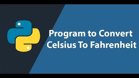 Python Program to convert Celsius to Fahrenheit #Python #JackCoding