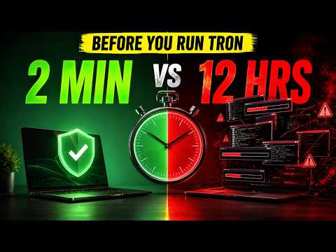 Tron Script Virus Removal Takes 12 Hours. This Takes 2 Minutes