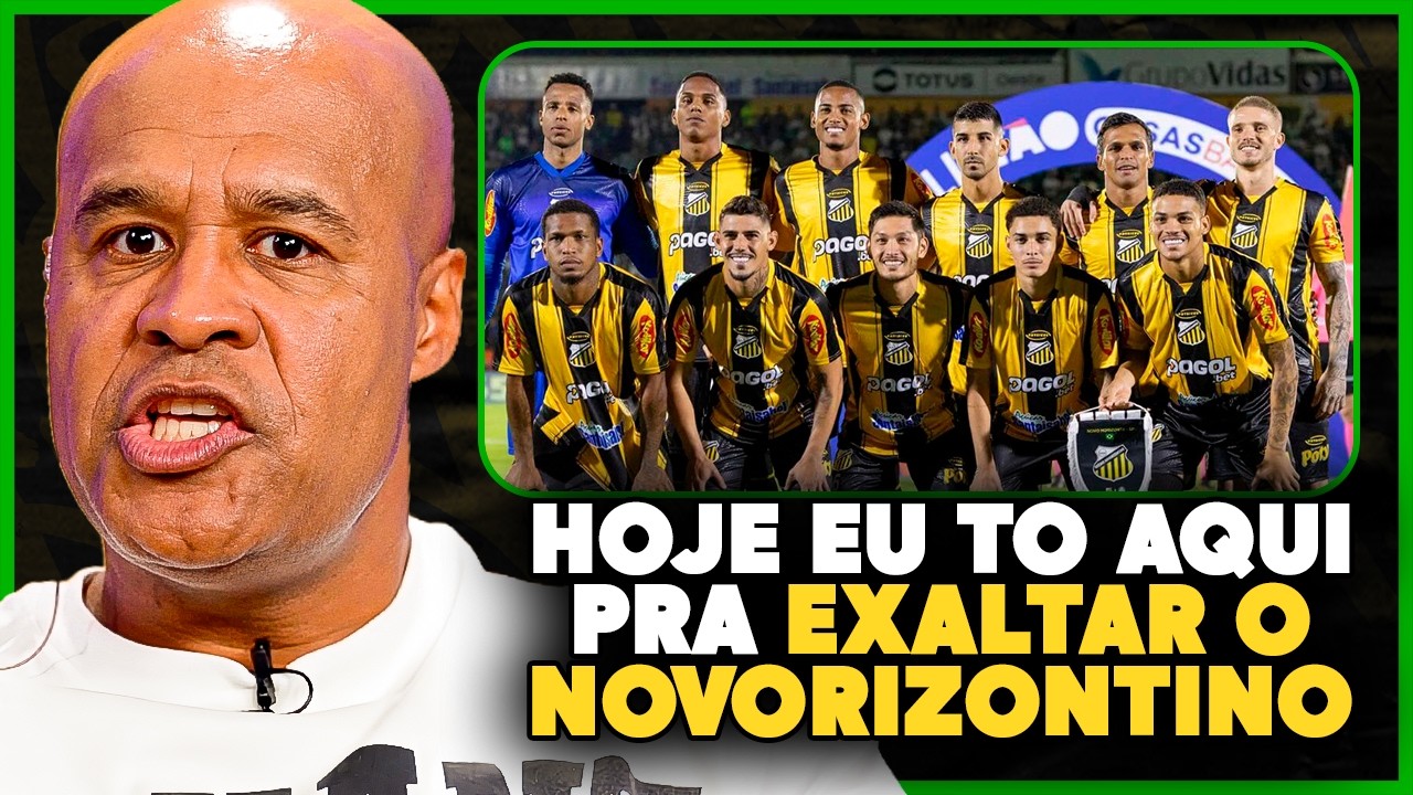MARCOS ASSUNÇÃO EXALTA o NOVORIZONTINO após final contra o PALMEIRAS!